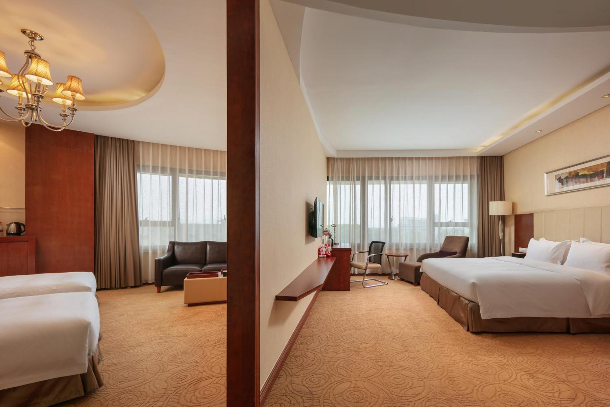 Landison Airport Hotel Hangzhou Dış mekan fotoğraf
