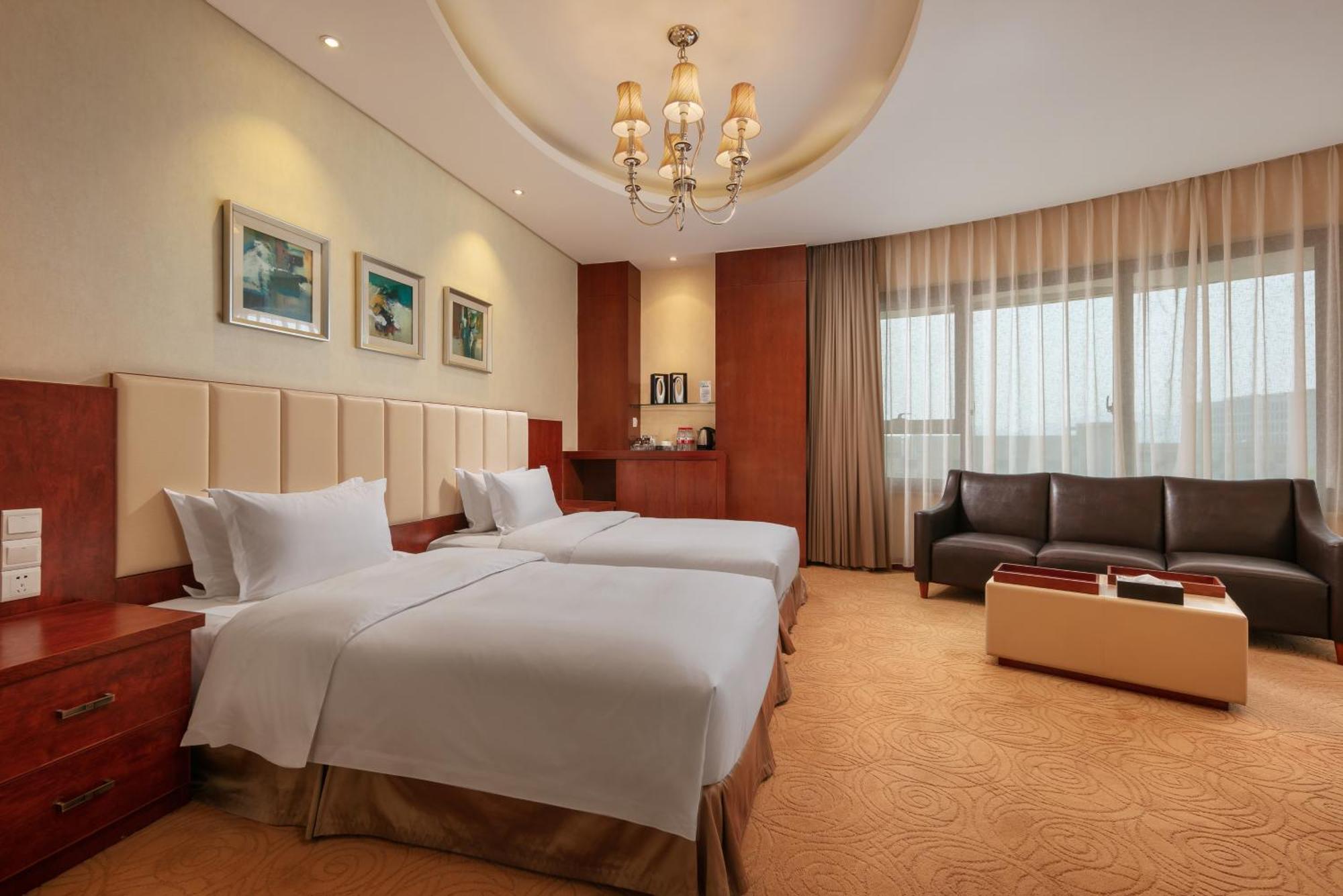 Landison Airport Hotel Hangzhou Dış mekan fotoğraf