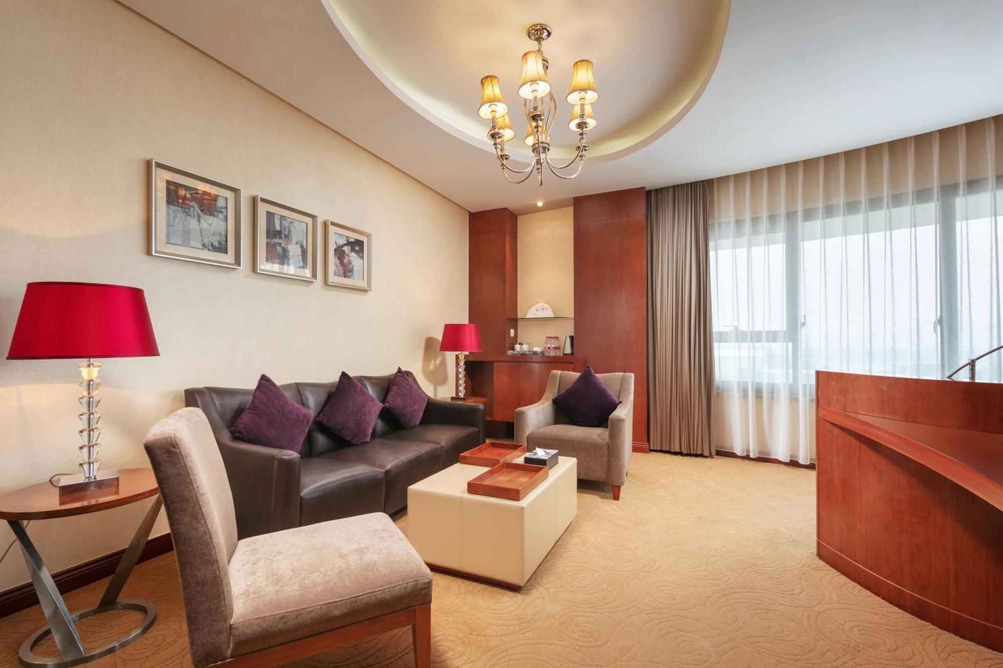 Landison Airport Hotel Hangzhou Dış mekan fotoğraf