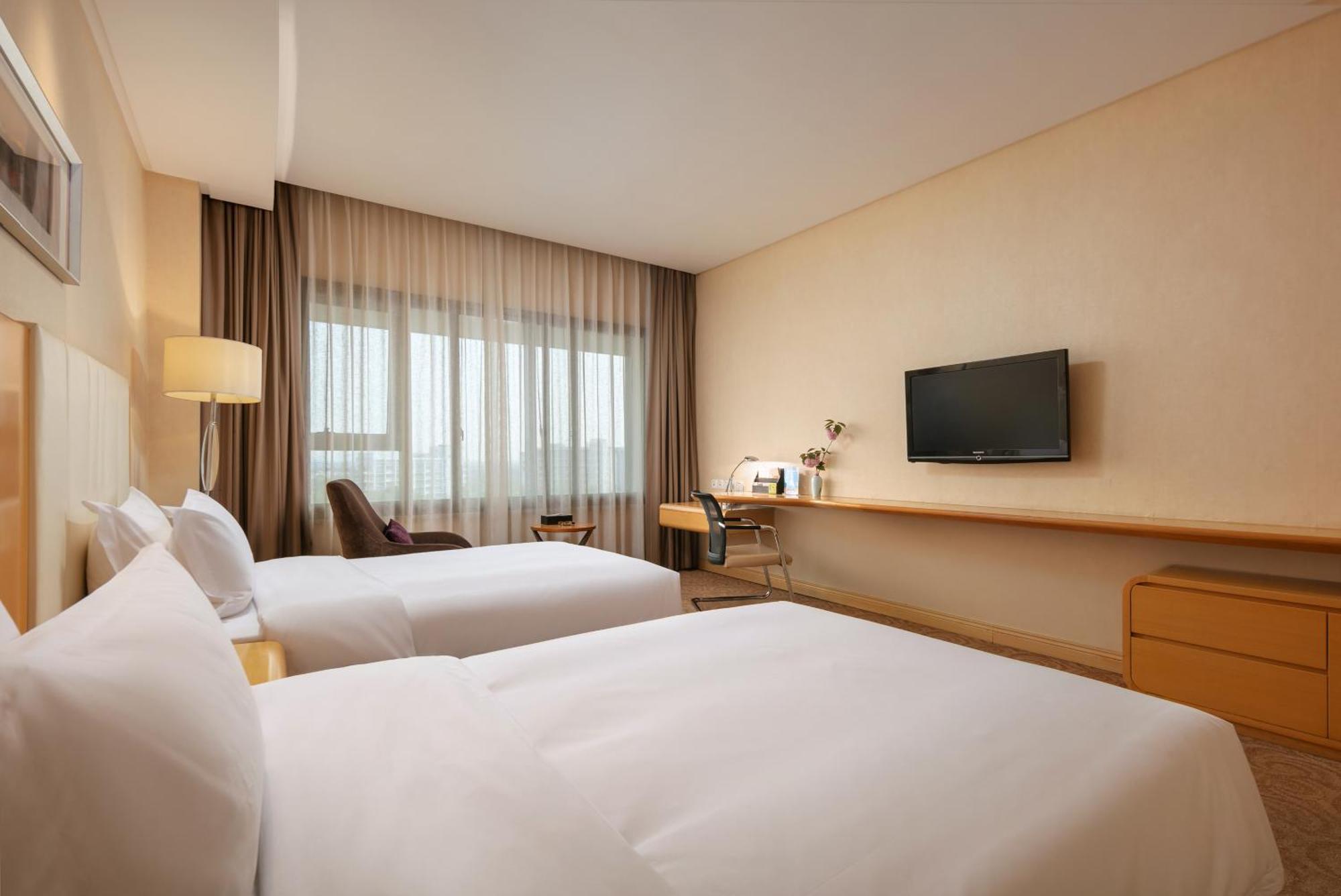 Landison Airport Hotel Hangzhou Dış mekan fotoğraf